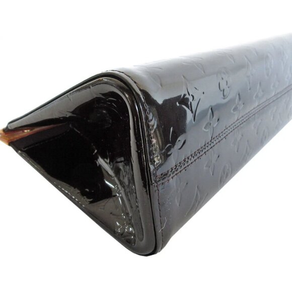 Auth LOUIS VUITTON Monogram Verinis Roxbury Drive Handbag Amarante Patent - Picture 6 of 12